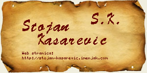 Stojan Kašarević vizit kartica